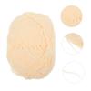 MUELODSIC 50g Milk Cotton Yarn for Knitting and Crocheting - Beige-Yellow view 4