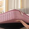 Quilted Washable Zippered Mattress Cover, Customizable Size, Moisture-Resistant, Breathable and Soft, Pink, 180 x 200 + 10 cm view 4