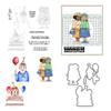 Birthday Stamps and Cutting Dies for Card Making, Cake Decorating, and DIY Scrapbooking view 1