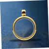 AKOOSY Double-Sided Stainless Steel Photo Locket Pendant view 2