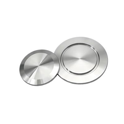 RVBLRDSE 1-Pc KF40 Vacuum Flange Blind Plate, Solid End Cap, 304 Stainless Steel
