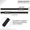 Wrist Wraps and Lifting Straps, 66 cm, Padded Neoprene, for Weightlifting, Bodybuilding, Powerlifting, and Deadlifts view 3