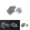 Ausla 100 Pcs Brass Rivets 5mm Silver for Leatherwork view 4