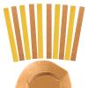 JRILUO 10-Pack Self-Adhesive Cork Strips for Hat Size Adjustment, 200 x 20 x 2 mm view 1