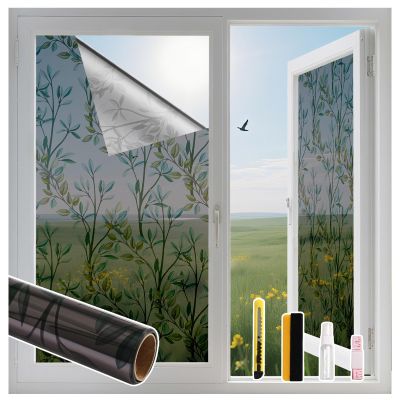 FINNEZ Window Film - UV Protection, Black 44.5 x 200 cm