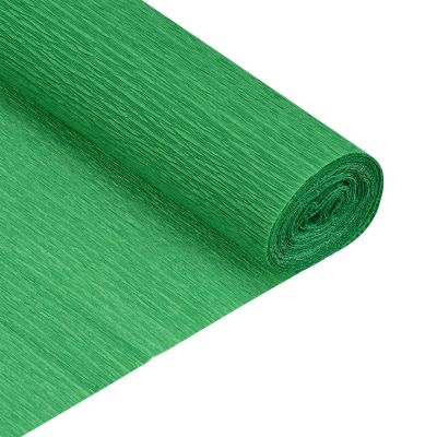 QUARKZMAN Crepe Paper Roll - 5 ft Long, 20 in Wide, Dark Green
