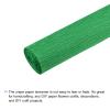 QUARKZMAN Crepe Paper Roll - 5 ft Long, 20 in Wide, Dark Green view 3