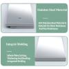 Folding Stainless Steel Wall Shelf, 80 x 35 cm view 4