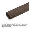 QUARKZMAN Crepe Paper Roll - 5 ft Long, 20 in Wide, Coffee Color, Pack of 2 view 3