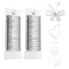 Silver Craft Wire for Jewelry Making, 0.3 mm view 1