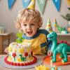 DazzJoy Dino Birthday Candle 3 view 3