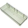 HOLIDYOYO Wall-Mounted PET Bathroom Shelf Organizer, No Drilling, for Shampoo, Spices and Toiletries view 1