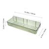 HOLIDYOYO Wall-Mounted PET Bathroom Shelf Organizer, No Drilling, for Shampoo, Spices and Toiletries view 2