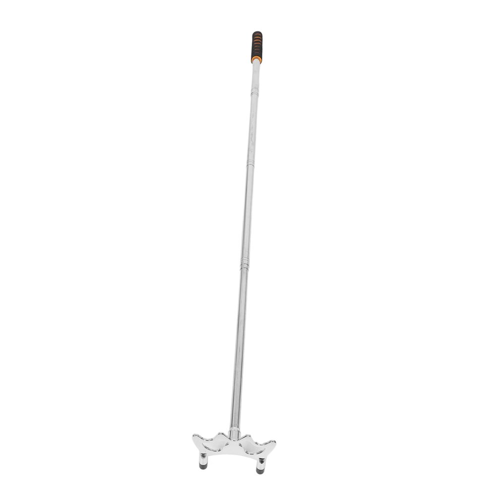 GANAZONO Telescopic Pool Cue with Stainless Steel Non-Slip Handle and Removable Bridge Head