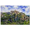 France Puzzle, 100 Pieces – Gordes Stone Town, Provence, 45.5 x 35.5 cm view 1