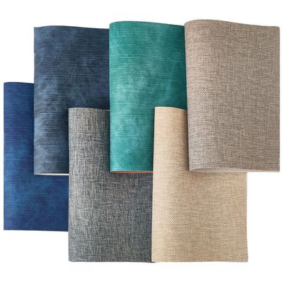 CALFOVERA 6-Pack Denim Faux Leather Sheets