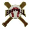 Embroidered Softball Iron-On Patches view 1