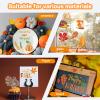 Felixcraft Thanksgiving Stencils, 64 pcs, 7.6 x 7.6 cm view 3