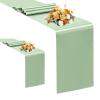 High-Quality Sage Green Table Runner view 1