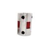 Flexible Coupling D14 L22, 2-Jaw Aluminum Plum Coupler (3.17 mm to 3.17 mm) view 3