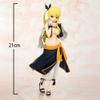 Zhongkaihua Lucy Heartfilia Figure, Natsu Dragneel Anime Girl Action Figure, PVC Model for Desktop Decoration, Collectible for Fans and Gifts view 2