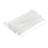 QUARKZMAN 500-Pack 8-Inch White Cable Ties for Outdoor and Garden Use view 1