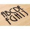 HFRSE SHU DIY Self-Adhesive Acrylic Letter M, 8 cm view 1