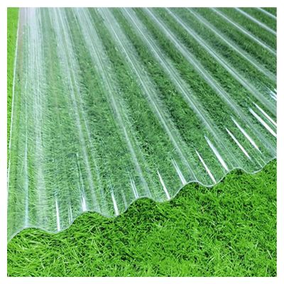 FRP Corrugated Daylight Roofing Panels, 3-Pack