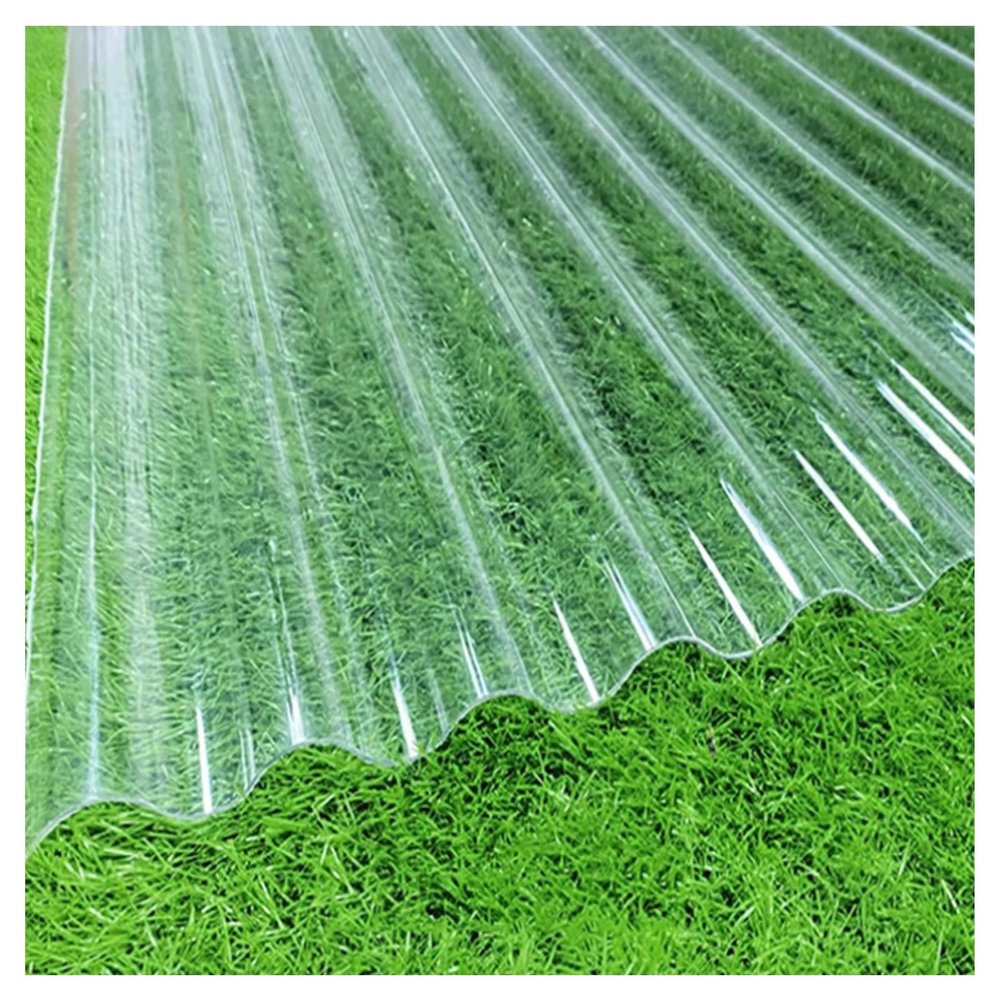 FRP Corrugated Daylight Roofing Panels, 3-Pack