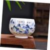 Chinese Ceramic Tea Cup with Hand-Drawn Mountain Design view 3