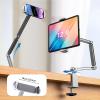 Foldable Bedside Phone Stand with Rotating Base view 4