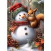 DOMROM Diamond Painting Snowman Kit view 1