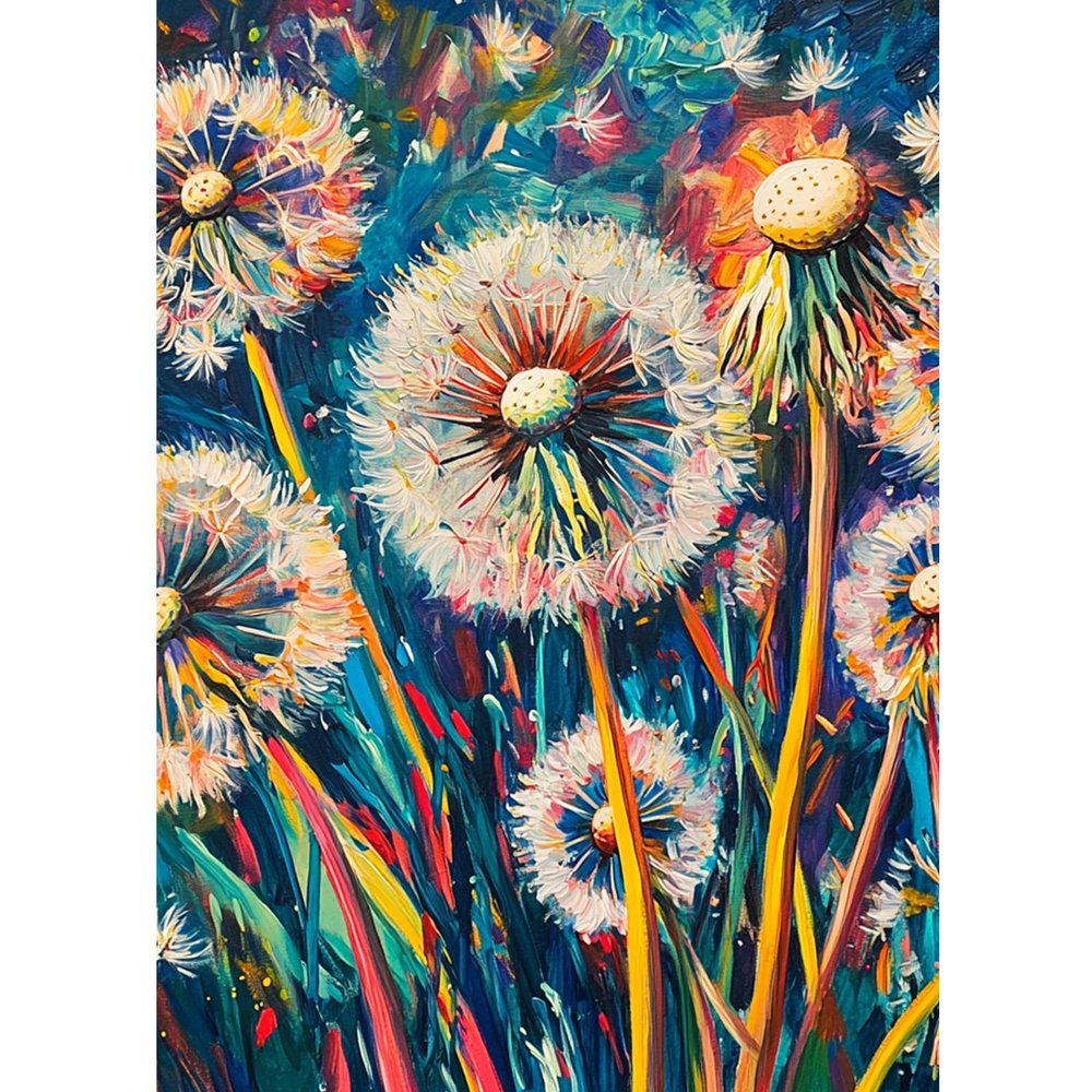 DOMROM Diamond Painting Set - Dandelion