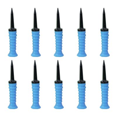 Diogeynu Golf Tees with Soft Cups, Break-Resistant, Low-Friction, 10-Pack
