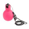 DimyFew Hand Squeeze Whistle with Lanyard, Portable for Camping, Sports, Basketball, Hiking, Pink view 1
