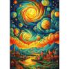 DOMROM Diamond Painting Kit - Starry Sky view 1