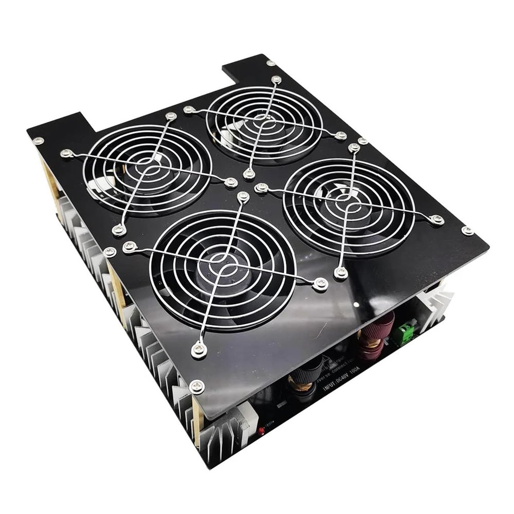 5000 W ZVS Induction Heater with 70 mL Crucible, Coil, Pump and Power Supply