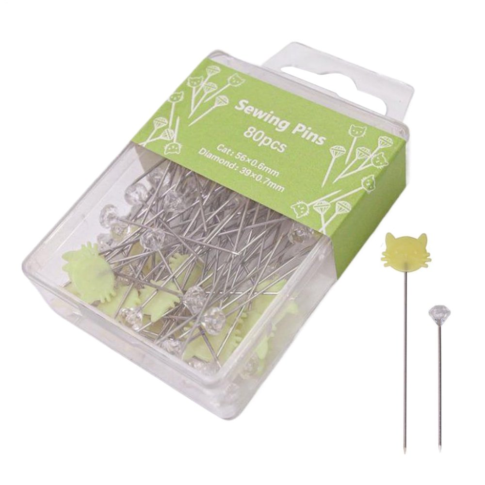Quilt Pins - 80 Piece Craft Positioning Pins