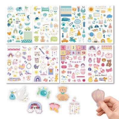 Baby Album Sticker Set - Creative Decor Stickers