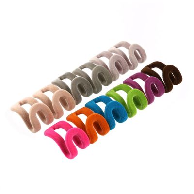 Ciieeo 10-Pack Small Anti-Slip Flocked Clothes Hangers