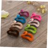 Ciieeo 10-Pack Small Anti-Slip Flocked Clothes Hangers view 4