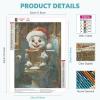 RICUVED 5D Diamond Painting Snowman view 2