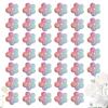 Crocheted Flower Appliqués, 40 Miniature Flowers view 1