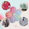 Crocheted Flower Appliqués, 40 Miniature Flowers view 3