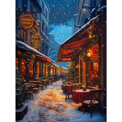 RICUVED 5D Diamond Painting Winter Scene