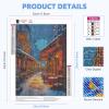 RICUVED 5D Diamond Painting Winter Scene view 2