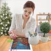 RICUVED 5D Diamond Painting Winter Scene view 3