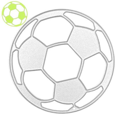 Ymxygz Sports Ball Die Cut, Metal Die for Card Making