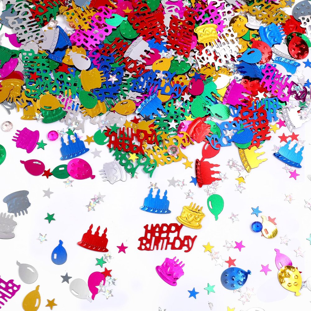 Larrel 2 Pack Happy Birthday Confetti