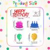 Larrel 2 Pack Happy Birthday Confetti view 2